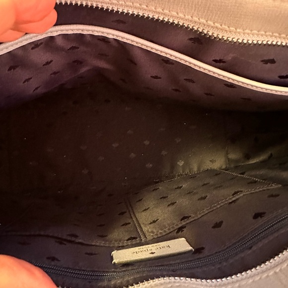 Kate Spade Tote in excellent condition. Baby blue with Reilly. - Picture 4 of 6